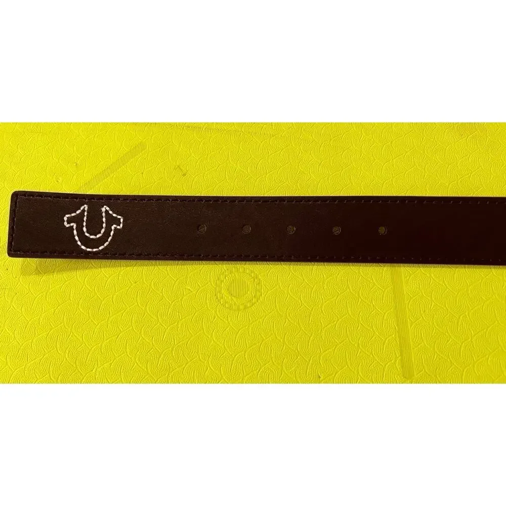 NWT❤️True Religion Reversible Lumin Roller Belt sz44